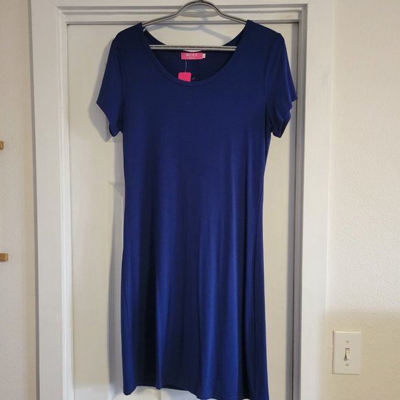 Blue mini dress - Picture 2 of 2